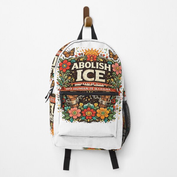 Item preview, Abolish ICE Floral Justice Design designed and sold by AntonioJ8.