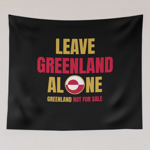 Item preview, Leave Greenland Alone I Stand with Greenland designed and sold by Grace-Cop.