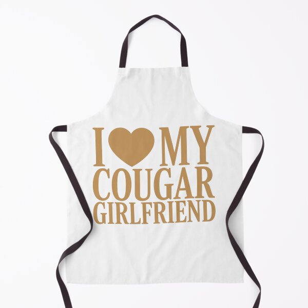 Item preview, I Love My Cougar Girlfriend Heart Valentine Couple Men designed and sold by ZACK ART.