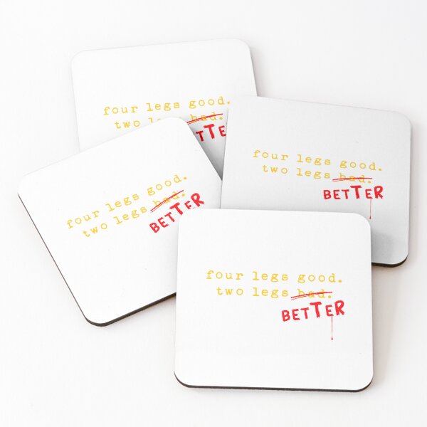 Item preview, Four Legs Good Two Legs Better designed and sold by joshpincus.