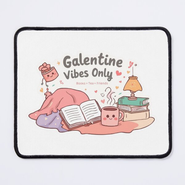 Item preview, Galentine Vibes Only - Book Lover Valentine Sticker designed and sold by OrikuStudio.