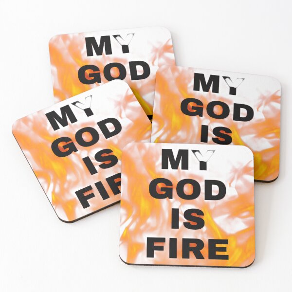 Item preview, My God is fire designed and sold by Moondropz.