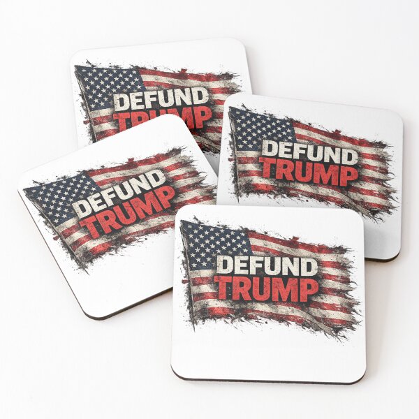 Item preview, DEFUND TRUMP and Protest His Dictatorship designed and sold by Thomas Hill Art.