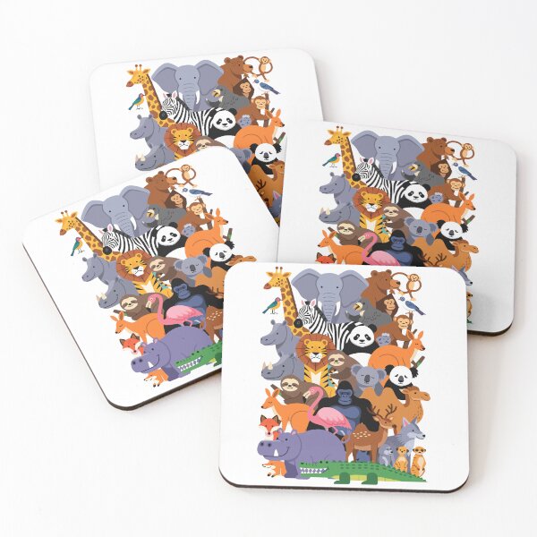 Item preview, Cute Wild Animals  designed and sold by AnimaliaStar.