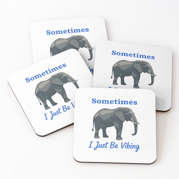 Item preview, Sometimes I Just Be Vibing Elephant Funny Retro Meme Vintage  designed and sold by  MOHAMED.