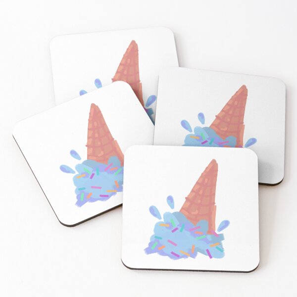 Item preview, dropped ice cream spatter designed and sold by lovebuges.