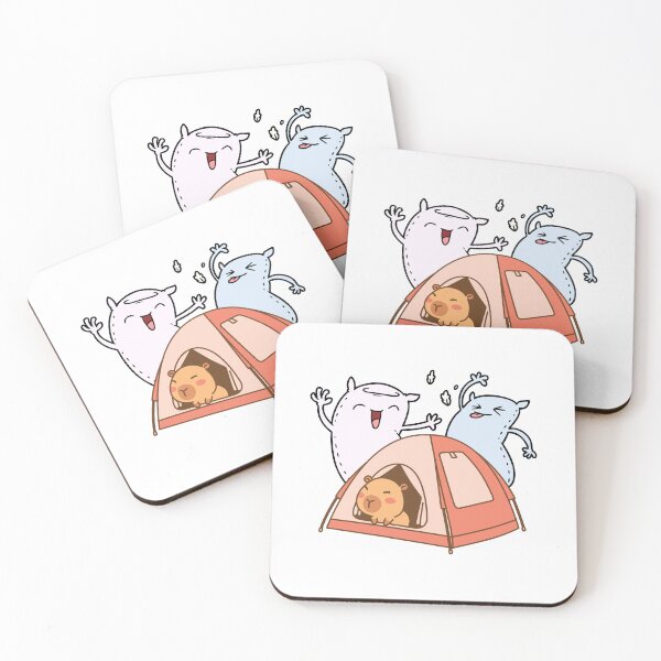 Item preview, Pillows And Kapibara Sleepover designed and sold by BullBooy.