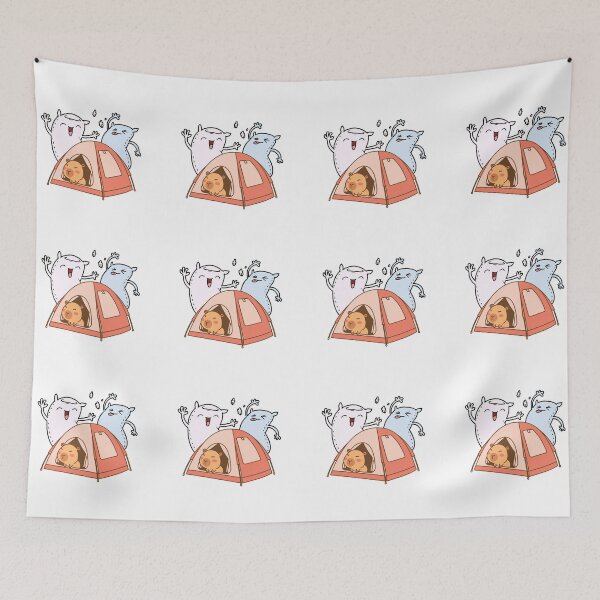 Item preview, Pillows And Kapibara Sleepover designed and sold by BullBooy.