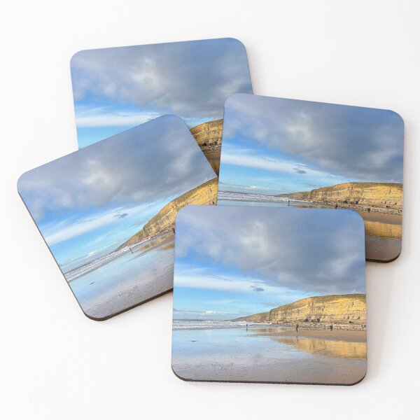 Item preview, Dunraven Bay in Winter Sunshine designed and sold by Violaman.