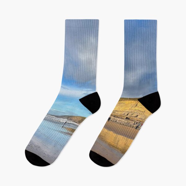 Item preview, Dunraven Bay in Winter Sunshine designed and sold by Violaman.