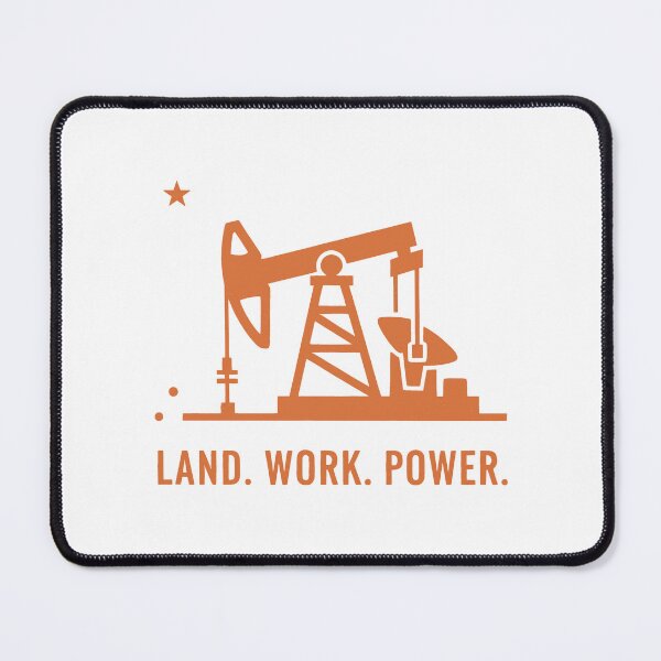 Item preview, Land Work Power Industrial Oil Rig Energy Sector Heritage Art designed and sold by SplashTastic.