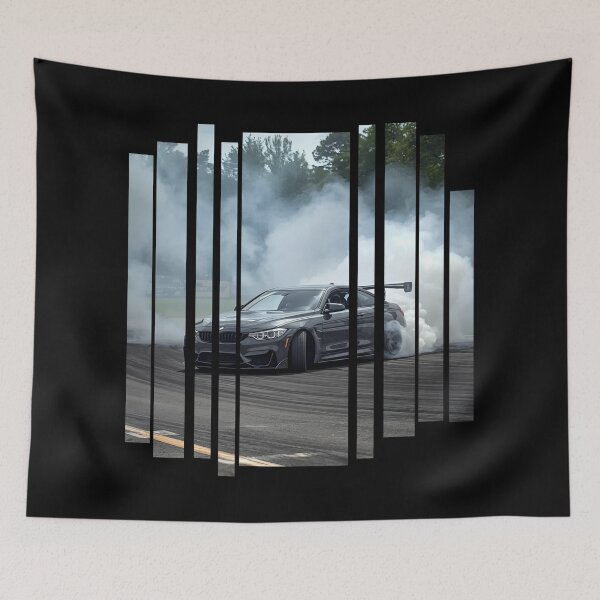 Item preview, Sports car B.W doing burnout 4 designed and sold by Neon G.
