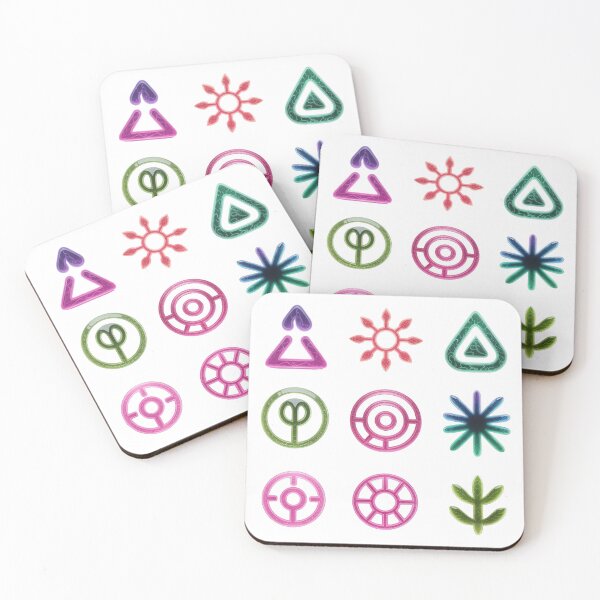Item preview, Pictish Symbols Collection – Ancient Scottish Celtic Art Print designed and sold by Loom on the Loch.