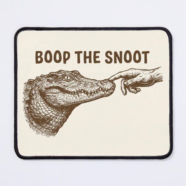 Item preview, Boop The Snoot Crocodile Touching Nose Funny Wild designed and sold by Y-Vibes.