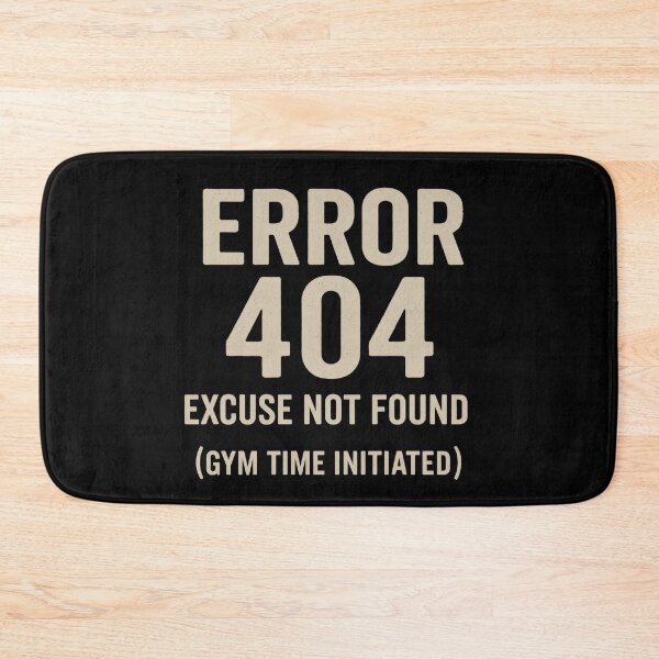 Item preview, Systemic Failure of Avoidance: Gym Time Protocol 404 designed and sold by Jason123za.