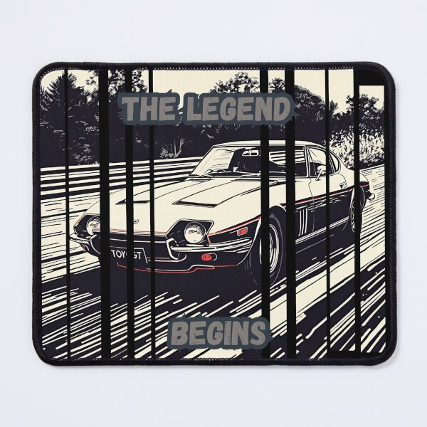Item preview, Toyot 2000GT, 1967 Japan’s first supercar with clean elegant lines text The Legend Begins 2 designed and sold by Neon G.