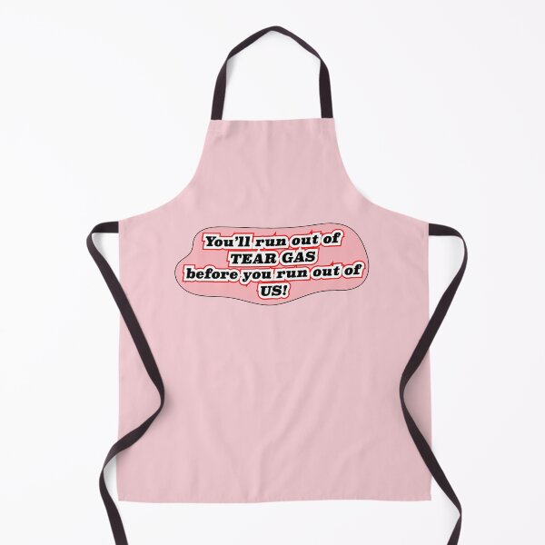 Item preview, You’ll run out of tear gas, pink background designed and sold by mntimg.