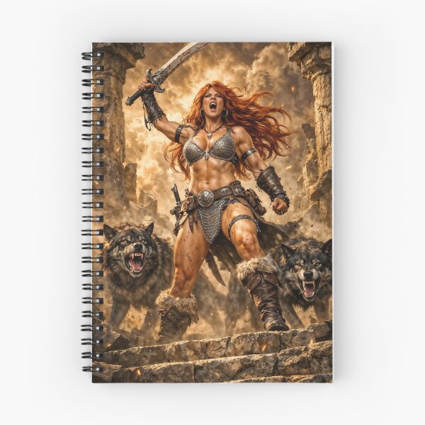 Item preview, Red Sonja - Wolfguard Warcry designed and sold by Samantha AI Artist.