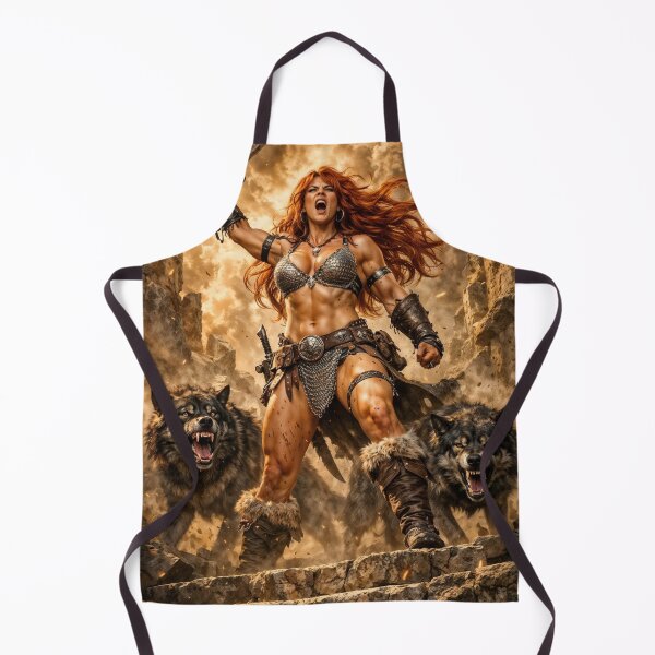 Item preview, Red Sonja - Wolfguard Warcry designed and sold by Samantha AI Artist.