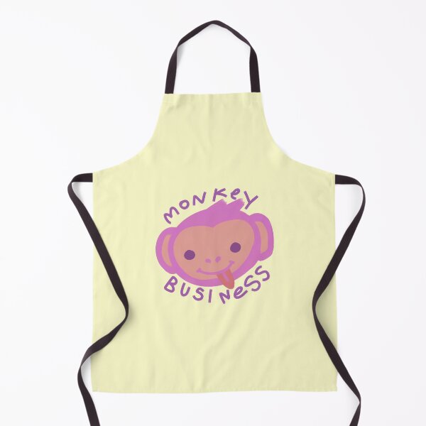 Item preview, pink monkey business tongue out designed and sold by lovebuges.
