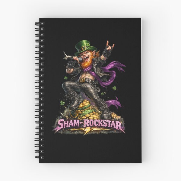 Item preview, Sham-Rock Rockstar – St. Patrick’s Day Leprechaun Rock Design designed and sold by PunchDrop.