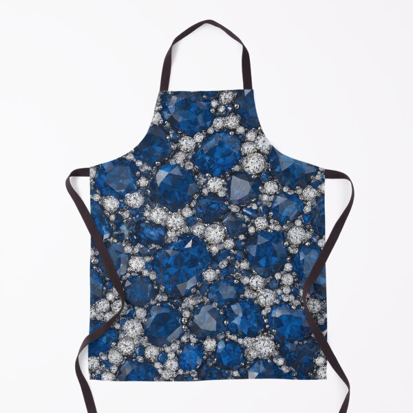 Item preview, Pave Sapphire Diamond Texture Featuring Round Cut Blue Gems, Brilliant Crystals, Jewelry Inspired Background And Sparkly Luxury designed and sold by meganohm.