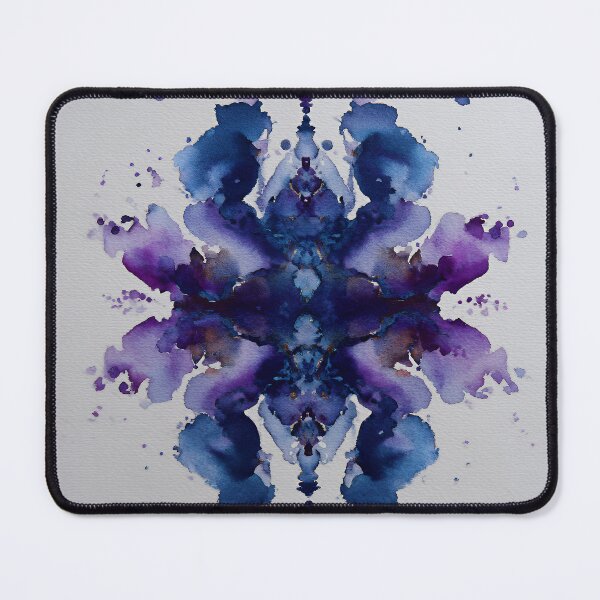 Item preview, Symmetrical Watercolor Rorschach – Jewel Tone Serenity designed and sold by EK-World.