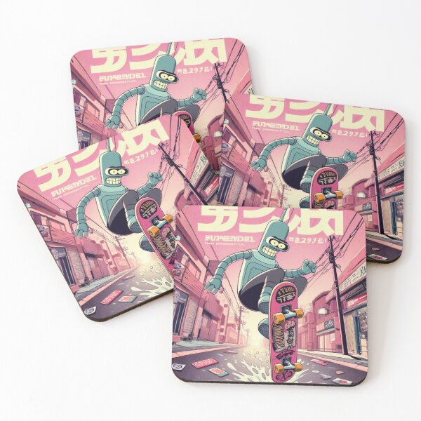 Item preview, "Byte Me, Tokyo: Bender's Botflip Bonanza" designed and sold by Print Fiction.