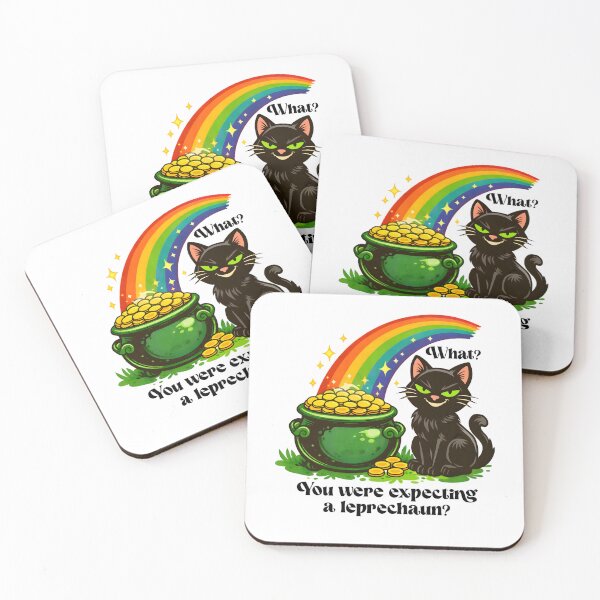 Item preview, Black Cat Pot 'o Gold designed and sold by Cut & Paste Productions.