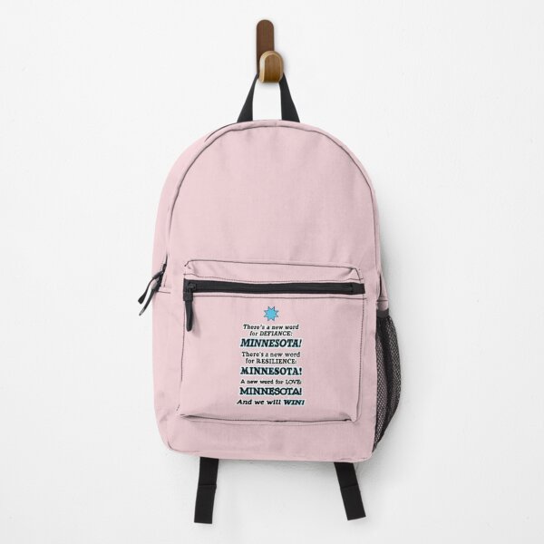 Item preview, There’s a new word for defiance Minnesota, pink background designed and sold by mntimg.