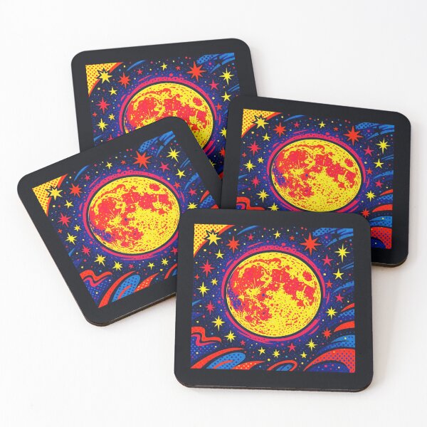 Item preview, Retro Cosmic Glow: Pop Art Sun and Stars designed and sold by daweave77.