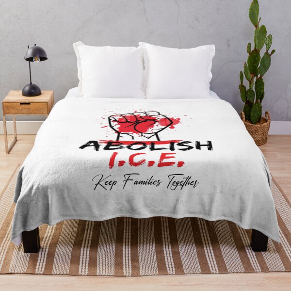Item preview, Abolish I.C.E. keep families together T-shirt designed and sold by PrintShopi360.