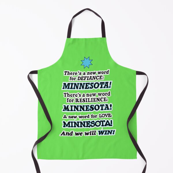 Item preview, There’s a new word for defiance Minnesota, green background designed and sold by mntimg.