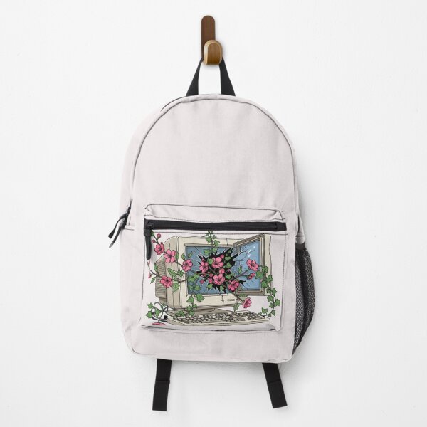 Item preview, Digital Detox Garden - Retro Computer with Cherry Blossoms designed and sold by Design_Your_Day.