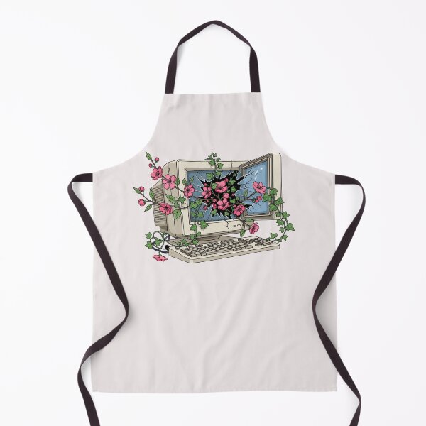 Item preview, Digital Detox Garden - Retro Computer with Cherry Blossoms designed and sold by Design_Your_Day.