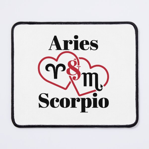 Item preview, Aries and Scorpio Zodiac Couples designed and sold by jaygo.