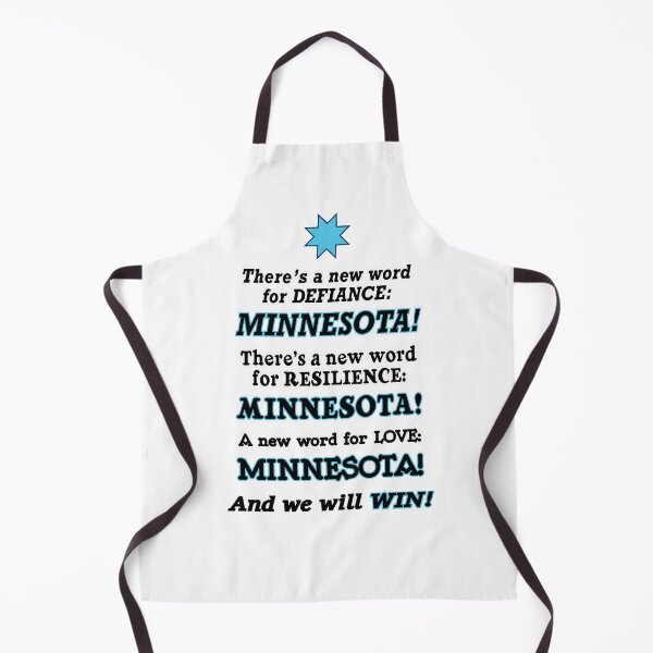 Item preview, There’s a new word for defiance Minnesota, white background designed and sold by mntimg.