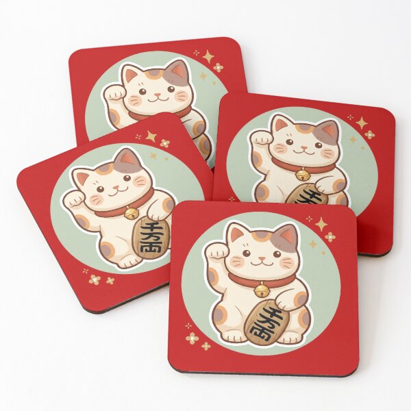 Item preview, Lucky Maneki-Neko – Cute Fortune Cat Bringing Wealth & Good Vibes designed and sold by T7xDesigns.