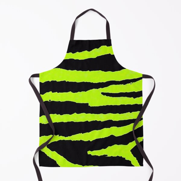 Item preview, Neon Green Zebra Print – Bold Animal Stripe Pattern for Accessories, Home & Stationery designed and sold by Rhym3Zone.
