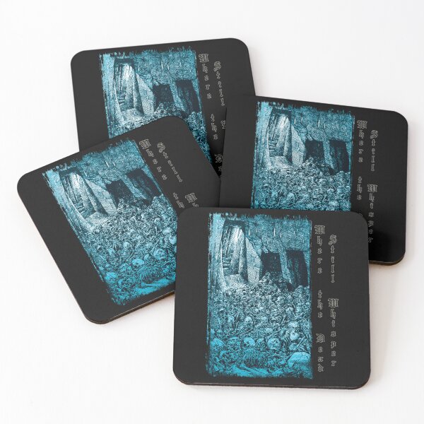 Item preview, Where The Dead Still Whisper (aqua version) designed and sold by Dungeon-Shop.