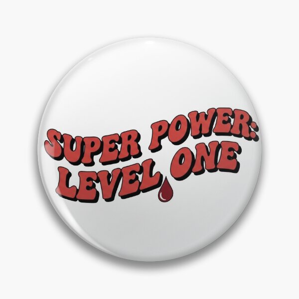 Item preview, Super Power Level One – Red Nose Drip Tee designed and sold by Mirks74.