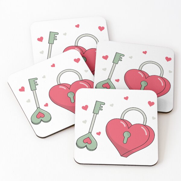 Item preview, Heart Lock and Key Valentine Design, Love Lock Graphic, Cute Romantic Illustration, Couples Gift, Matching Love Theme, Valentine Day Artwork designed and sold by ZYNORAworld.
