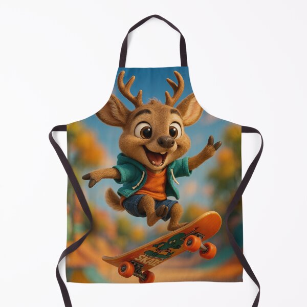 Item preview, Skater Mule Deer designed and sold by Sillytoe.