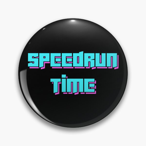 Item preview, Speedrun Time Retro Arcade Typography – Neon Gaming Text Design designed and sold by PHRASEandSTYLE.
