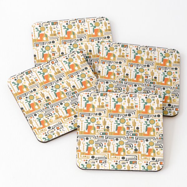 Item preview, A rhythmic Modern Mythical Pattern designed and sold by B.J. ART.