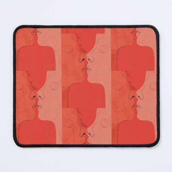 Item preview, Artistic close-up of two lovers kissingю Valentine’s Day illustration designed and sold by AnnaTymosh.