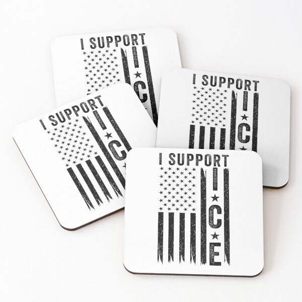 Item preview, I Support ICE Conservative Patriotic Statement Shirt – Pro Law Enforcement Tee designed and sold by NinigFox.