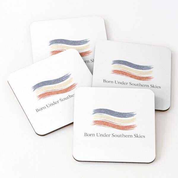 Item preview, Born Under Southern Skies – Vintage Australia Wave Design designed and sold by SVALANART.