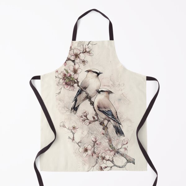 Item preview, Whispers of Spring : Bombycilla garrulus Bohemian waxwing designed and sold by Helios Be. Lavsh.
