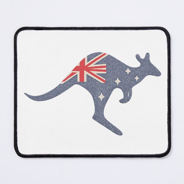 Item preview, Australia Kangaroo – Aussie Pride Silhouette designed and sold by SVALANART.